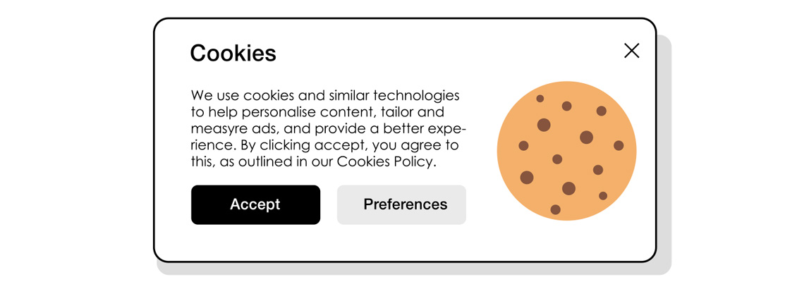 Plantilla de Mensaje de Cookies de Sitio Web