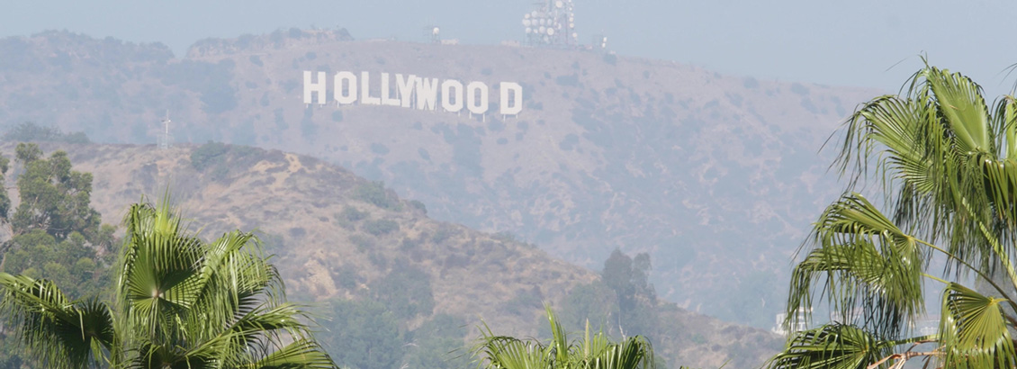 Fotografía del Letrero Hollywood Sign en Estados Unidos