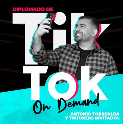 Diplomado de TikTok Antonio Torrealba